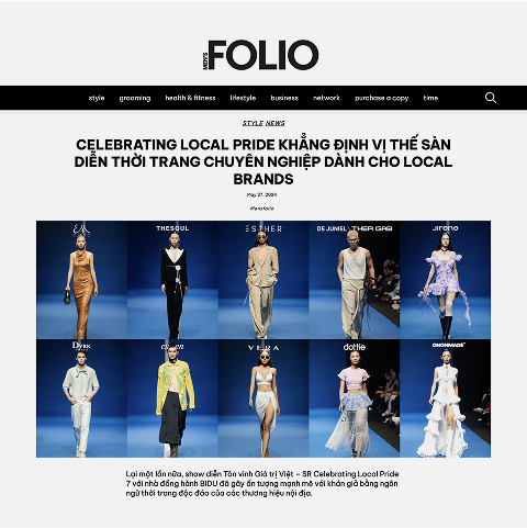 Men’s FOLIO: Celebrating Local Pride khẳng định vị thế sàn diễn thời trang chuyên nghiệp dành cho local brands